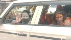 उत्तर भारतातील अघोरी बाबा निवडणुकीसाठी अलिबागमध्ये…