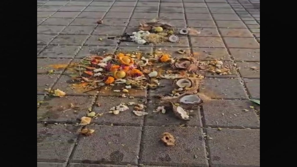 Ajit Pawar Baramati Home Black Magic Bhanamati Aghori Puja Maharashtra Politics Election Ticket pune Ajit Pawar Baramati Home Black Magic Bhanamati Aghori Puja Maharashtra Politics Election Ticket pune