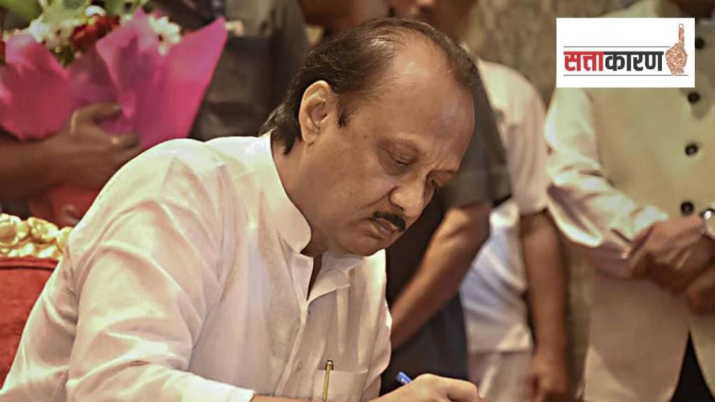 महाराष्ट्राचे उपमुख्यमंत्री अजित पवार (छायाचित्र पीटीआय)