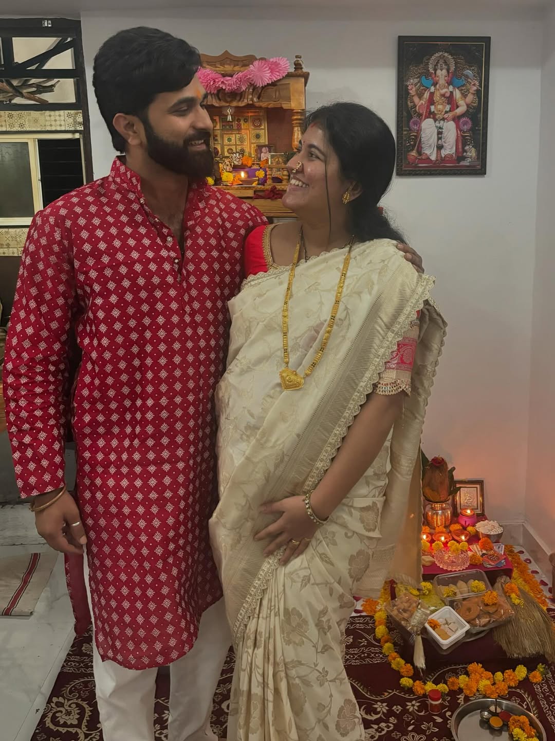 Akash Nalawade Wife Ruchika Dhuri Baby Shower