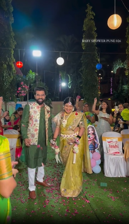 Akash Nalawade Wife Ruchika Dhuri Baby Shower