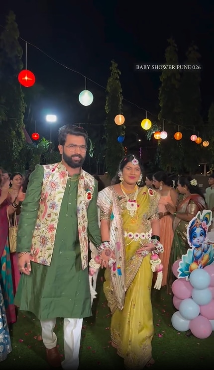 Akash Nalawade Wife Ruchika Dhuri Baby Shower