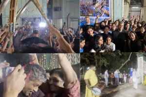 Amol Muzumdar Warm Welcome at Home in Vileparle After Winning Women world cup 2025 Video Viral