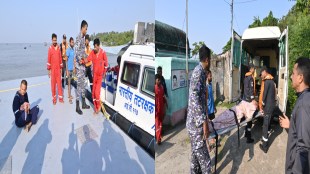 Amrit 16 Vessel Submerged Wadhavan Boat Rescue Dahanu Coast Guard Heroic Act Sailor Search Operation