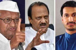 Anna-Hazare-Parth-Pawar-Land-Deal-Scam