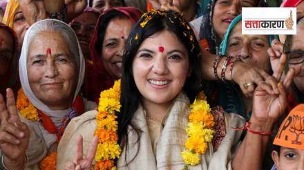 जम्मू-काश्मीरच्या नागरोटा पोटनिवडणुकीत भाजपाच्या उमेदवार देवयानी राणा विजयी झाल्या. (छायाचित्र सोशल मीडिया)