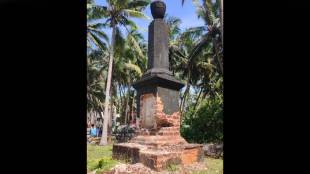Vandalism of British-era monuments near Rajkot, Malvan