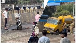 सूचना फलक गरजेचे… पिंपरीत भररस्त्यात ड्रेनेजमध्ये चारचाकी, अडकली दुचाकी; फोटो पाहून व्हाल चकित!