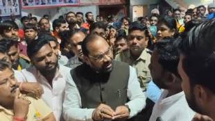 Citizens oppose MLA Kishore Jorgewar's second groundbreaking ceremony for the same road