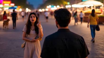 A 33-year-old woman was allegedly sexually harassed