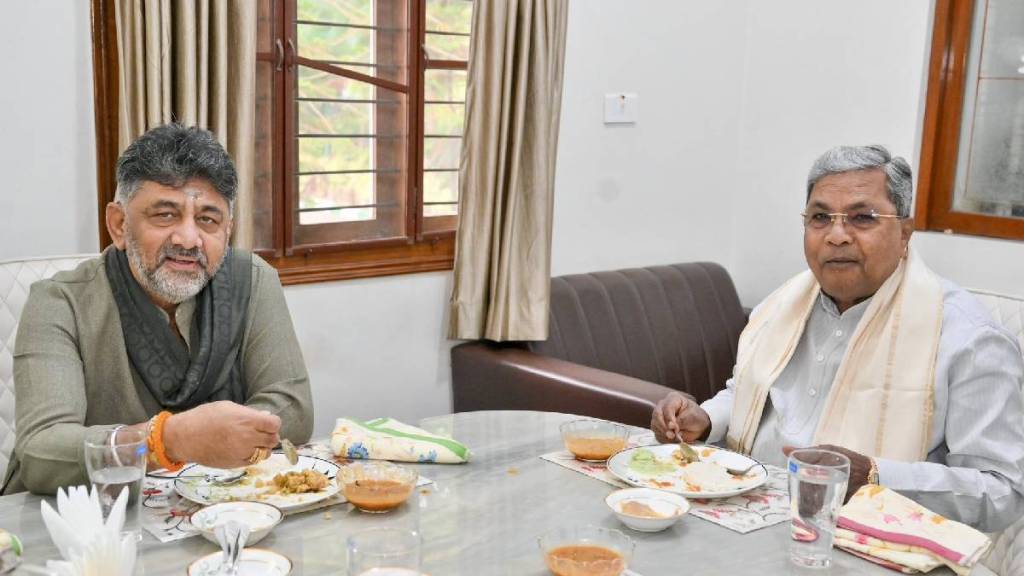 डी. के. शिवकुमार यांनी बंगळुरूत प्रसारमाध्यमांशी बातचीत केली. (PC : DK Shivakumar/FB)