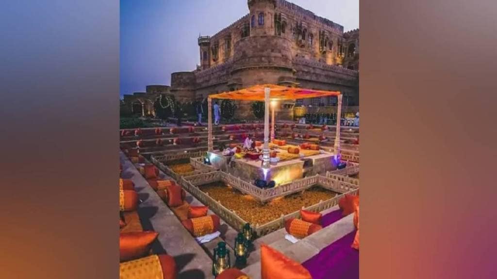 Fort area preferred for pre-wedding ceremony filming