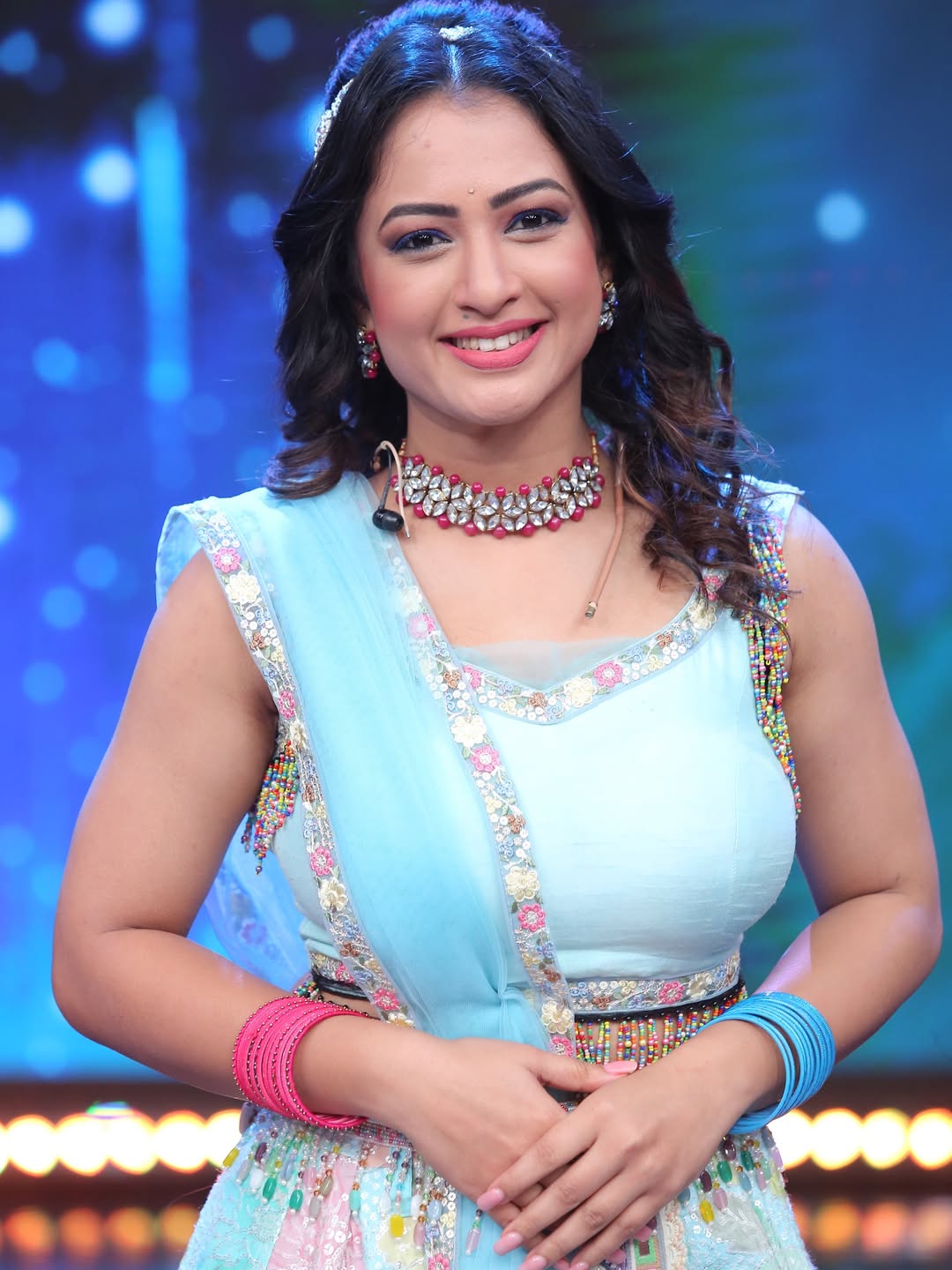 Girija Prabhu Red Dress Look