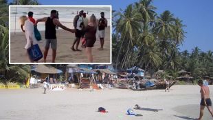 Goa foreign women safety viral video