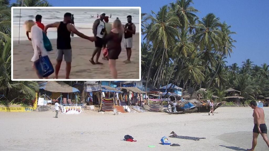 Goa foreign women safety viral video