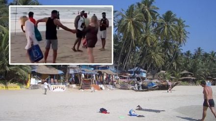 Goa foreign women safety viral video