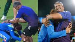 IND-W vs SA-W: हरमनप्रीत कौरने जिंकली सर्वांची मनं, वर्ल्डकप जिंकताच कोच अमोल मुझुमदारच्या पाया पडली अन्…