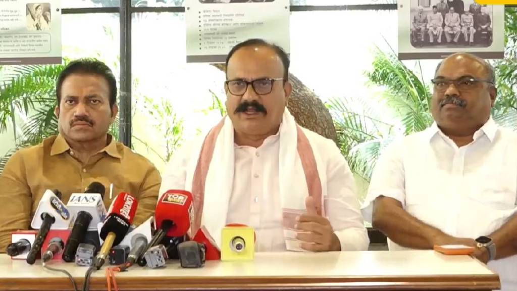 Harshwardhan Sapkal Shashikant Shinde on Mahavikas Aghadi Meeting