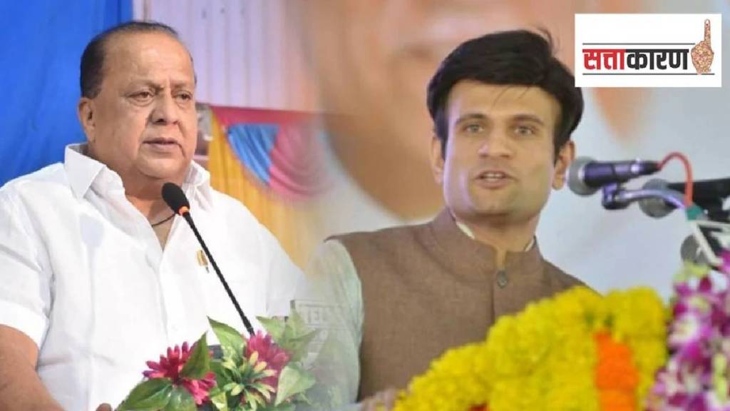 Kagal nagarpalika election fight hasan Mushrif Samarjit Singh Ghatge kolhapur