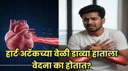 हार्ट अटॅकच्या वेळी डाव्या हातात वेदना का होतात? जाणून घ्या त्यामागचं खरं कारण!