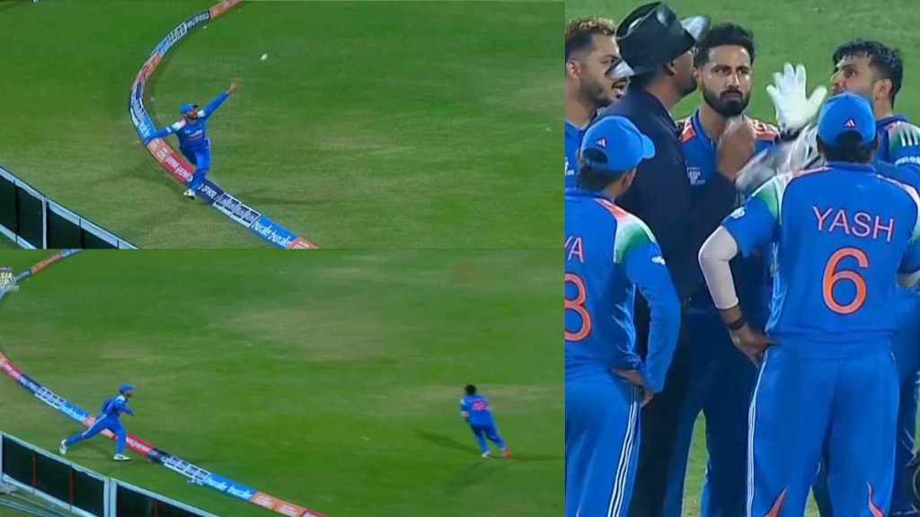 What is ICC Bounary Catch Rule Why Nehal Vadhera Naman Dhir Relay Catch Overruled