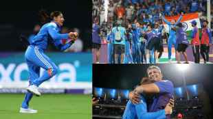 India World Cup Winning Moment Harmanpreet Kaur Catch Coach Amol Muzumdar Emotional Video