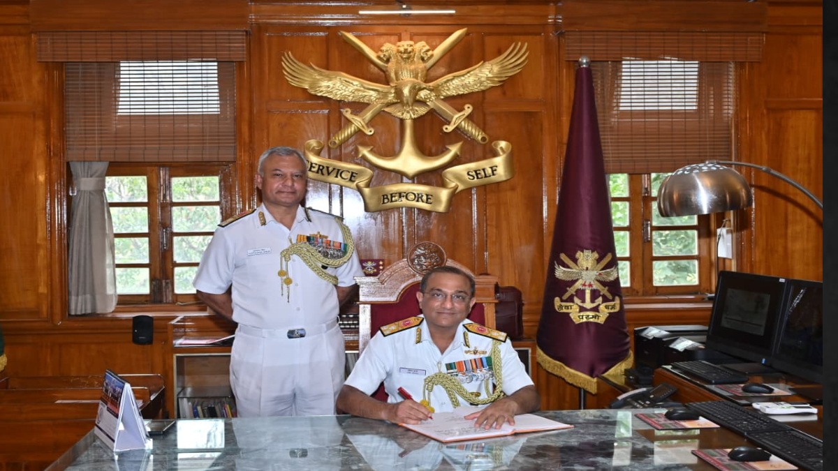 Indian Navy Vice Admiral Anil Jaggi Appointed NDA Commandant National Defence Academy Maharashtra Naval pune