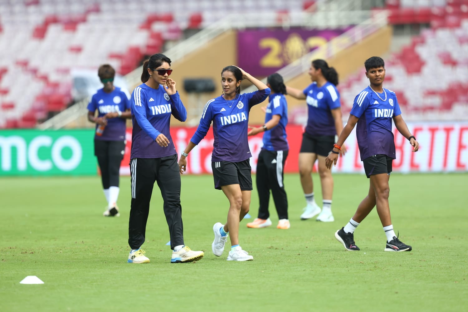 Indian Women ODI World Cup Squad Practice Session