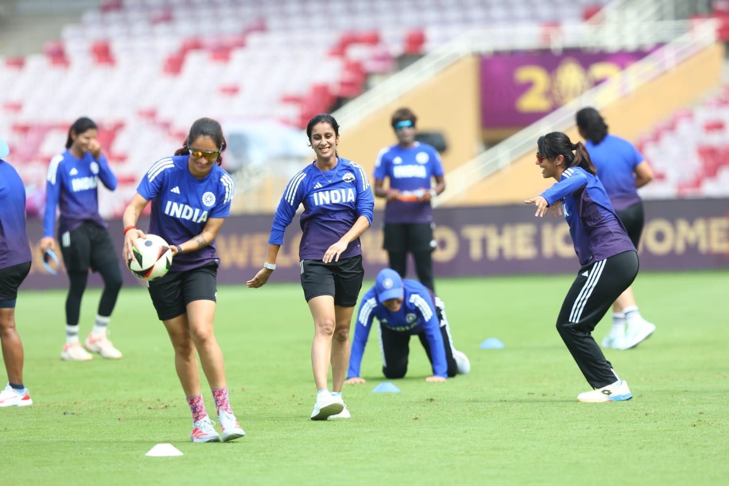 Indian Women ODI World Cup Squad Practice Session
