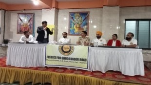 Justice For Ghodbunder Thane Residents Unite Against Road Traffic Water Issues Naresh Mhaske Meets TMC Commissioner