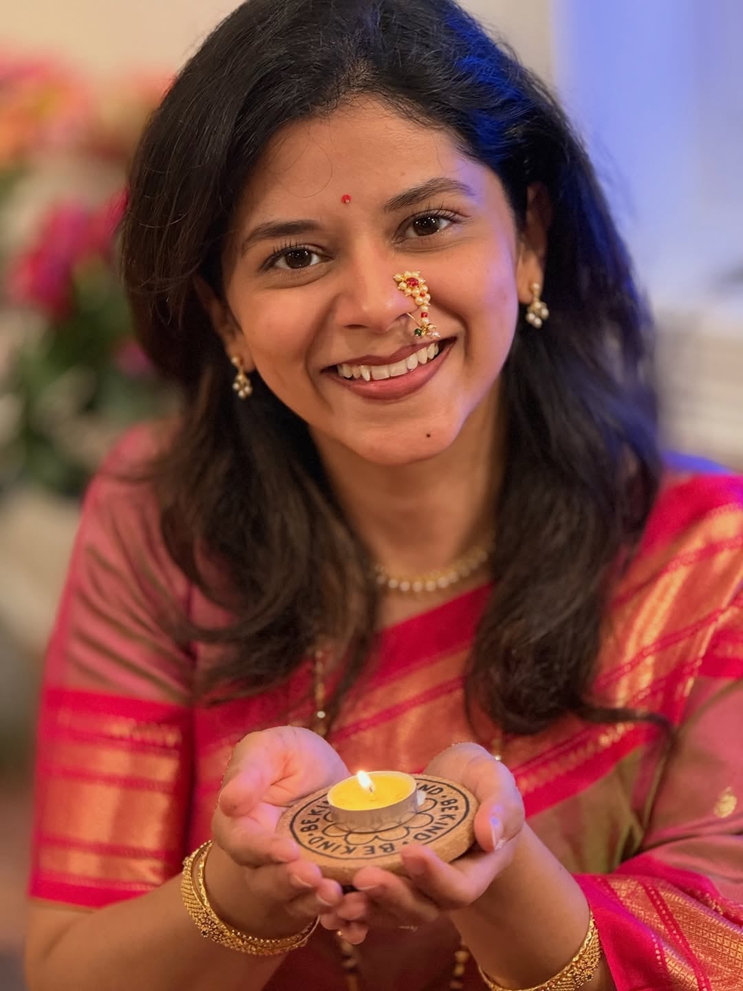 Kaumudi Walokar Paithani Saree Look