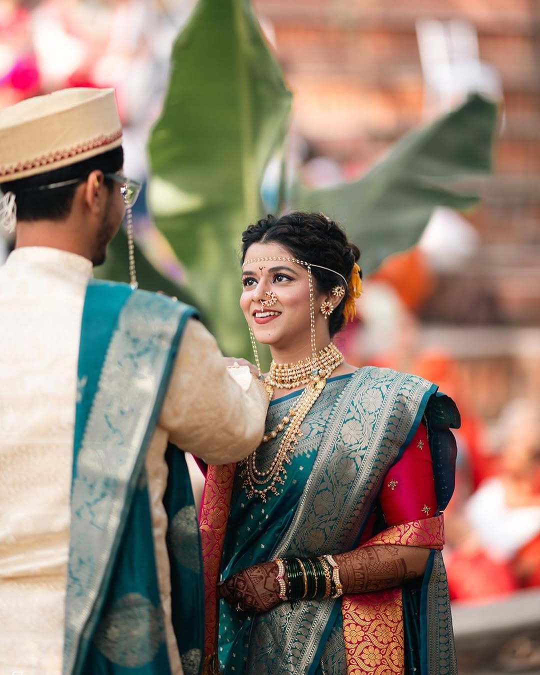 Kaumudi Walokar Paithani Saree Look