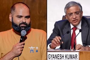 Kunal kamra x post on gyanesh kumar