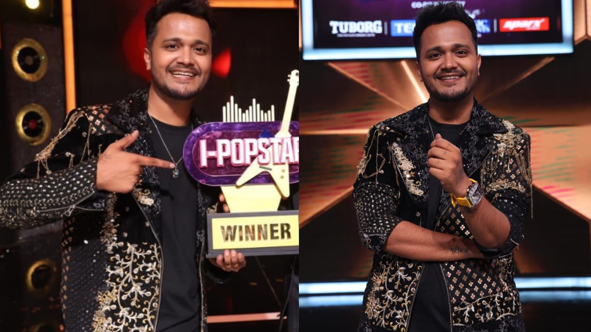 Marathi Singer Rohit Raut Wins I-Popstar trophy