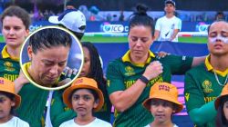 INDW vs SAW: वर्ल्डकप फायनलच्या राष्ट्रगीतावेळी मॅरिझान कॅपला अश्रू अनावर; भावूक करणारा Photo होतोय व्हायरल