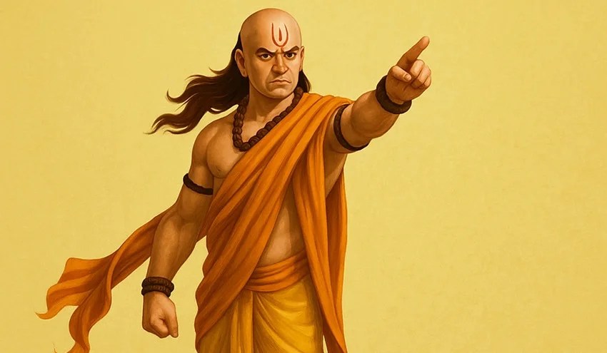 Acharya Chanakya giving life advice.