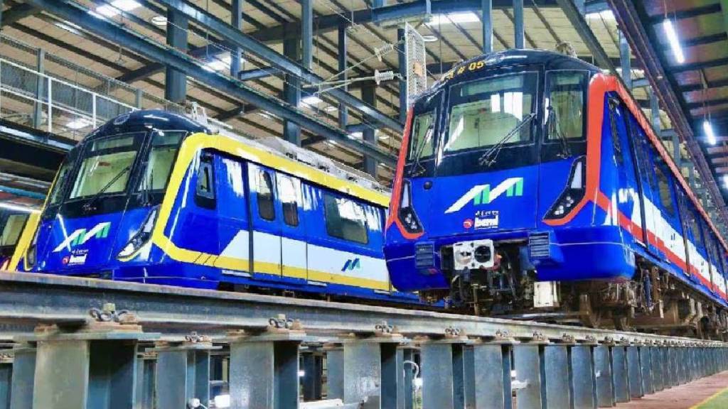 Electricity consumption on Metro 2A Metro 7 lines reduced by 13 percent mumbai print news
