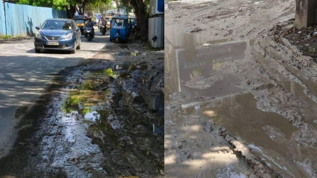 private developers have increased the risk of accidents due to mud on the roads vasai news private developers have increased the risk of accidents due to mud on the roads vasai news