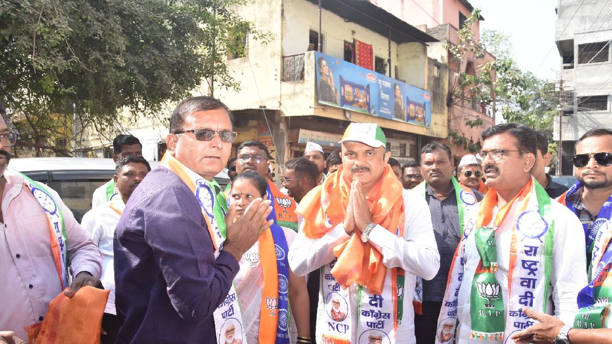 chhagan bhujbal family campaigns ncp dominance in yewla nashik news