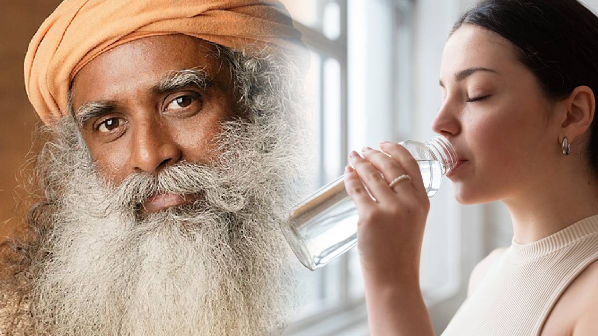 Sadhguru water drinking rules