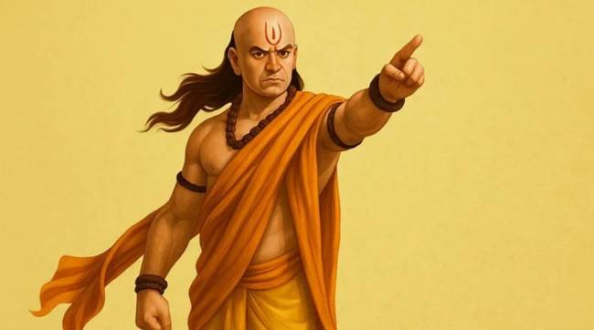 Acharya Chanakya giving life advice.