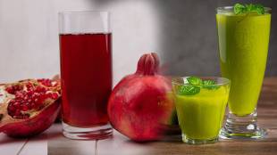 Pomegranate and amla juice for better health