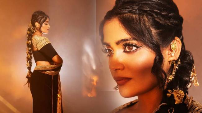 Isha kesarkar glamours look