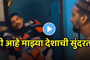 man quietly gave up his seat for a tired soldier