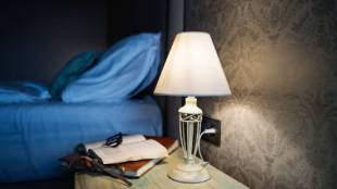 Sleeping with lights on may harm heart health.