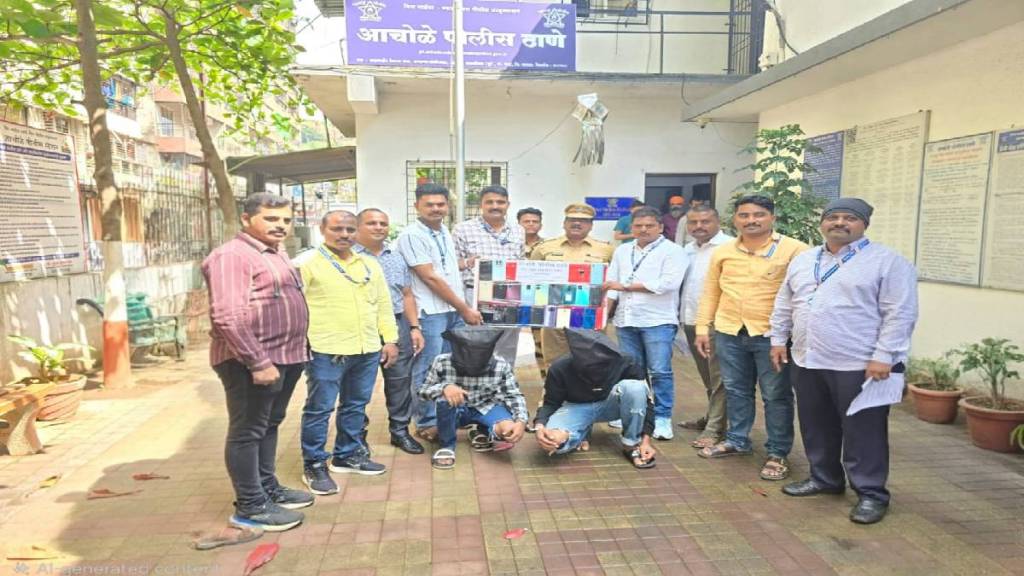 mobile thefts rise in vasai virar achhole police arrested two accused