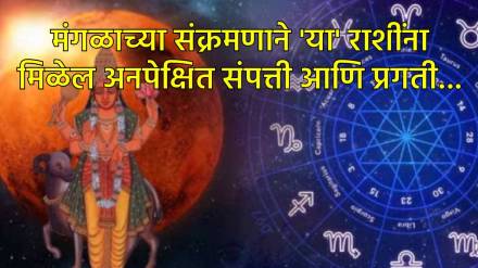 मंगळाचे २०२५ मधील शेवटचे गोचर मंगळाचे २०२५ मधील शेवटचे गोचर