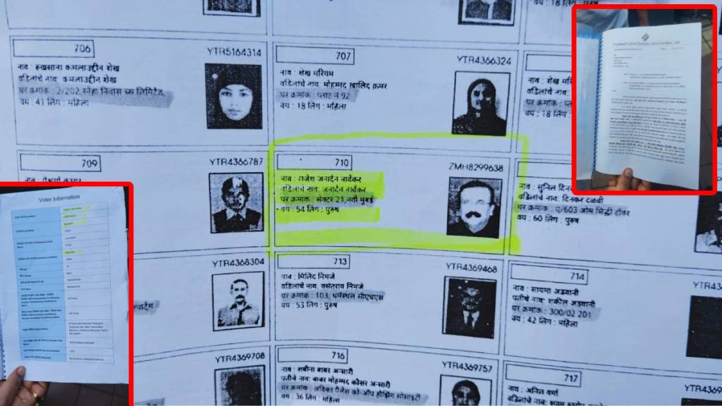 Navi Mumbai voter controversy, MNS electoral allegations, voter registration irregularities, Maharashtra voter list issues, Navi Mumbai election fraud, district administration voter roll,