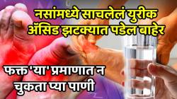 नसांमध्ये साचलेलं युरीक ॲसिड झटक्यात पडेल बाहेर; फक्त ‘या’ प्रमाणात न चुकता प्या पाणी, सांधेदुखीपासून होणार कायमची सुटका