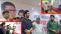 नवी मुंबईत मनसेकडून “खोट्या मतदारांचे प्रदर्शन”, “हे प्रदर्शन म्हणजे प्रत्येक मतदाराच्या गालावर चपराक” – अमित ठाकरे